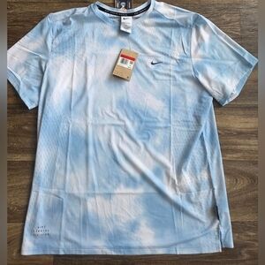 Nike Running Division Dri-Fit ADV Breathe Running Shirt Top Large